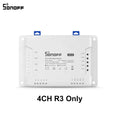Itead SONOFF 4CH R3 Wifi Wireless Remote Control Relay Module Switch 4 Gang Channel Light Timer Switch Smart Home Automation