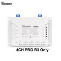 Itead SONOFF 4CH R3/ 4CH PRO R3 Wifi Switch Module 4 Gang Wi-Fi DIY Smart Switch APP Voice Control Smart Home Works With Alexa