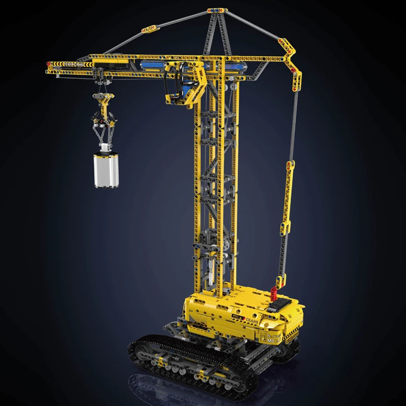 Mould King 17059 Technical Car Toys The RC Crawler Crane Building Block Engineering Truck Brick Model Set Kids Christmas Gift