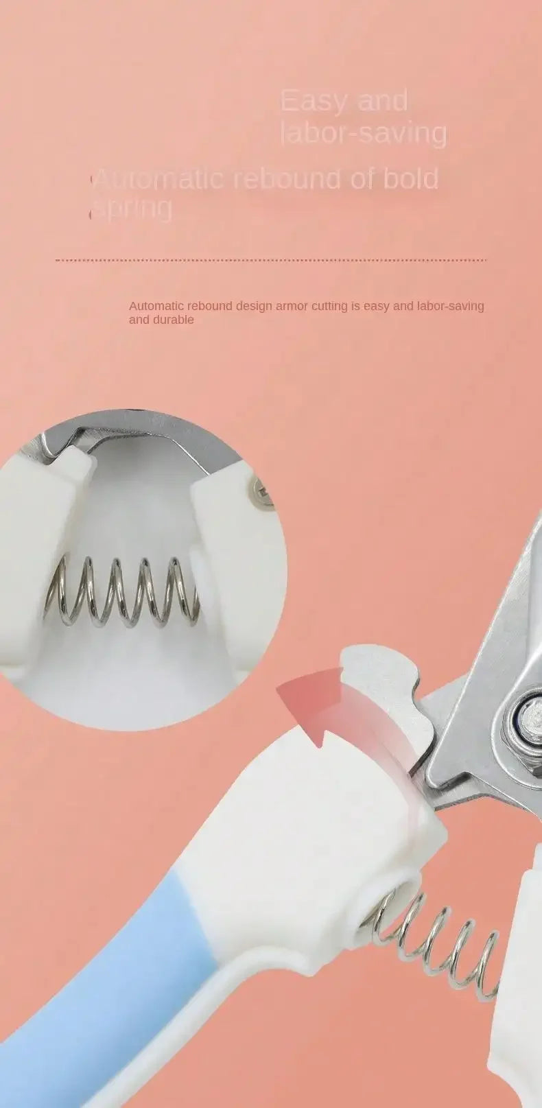 Pet Nail Clippers Set for Dogs And Cats - Pet Nail Trimmers And Scissors - Pet Living Essentials Kit