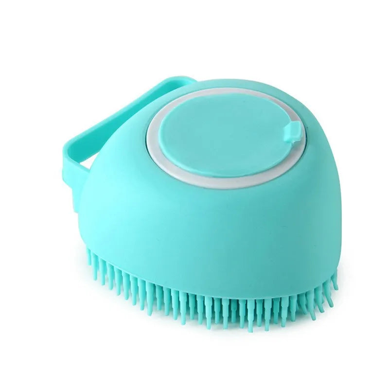 Pet Bath Brush Dog Massage Glove Cat Grooming Brush Essential Pet Supplies Bath Tool for Cats And Dogs