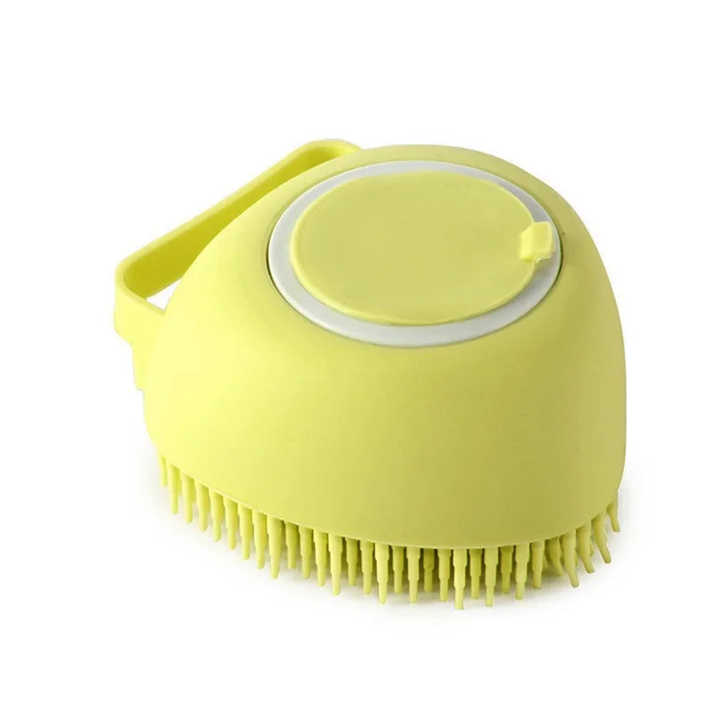 Pet Bath Brush Dog Massage Glove Cat Grooming Brush Essential Pet Supplies Bath Tool for Cats And Dogs