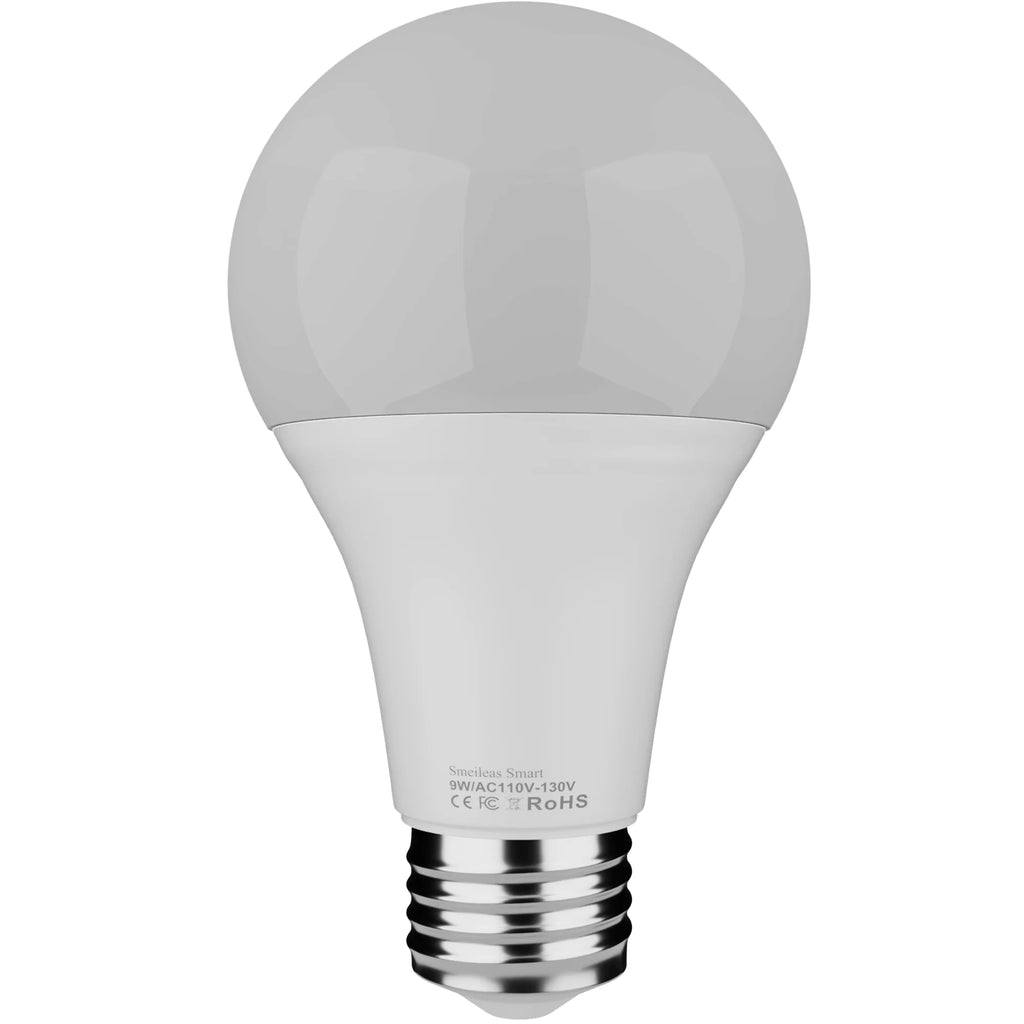 4pcs, Smart RGBCW LED Bulb, Dimmable Color Changing, Music Sync, App Control, Smart Home Light for Bedroom Living Room