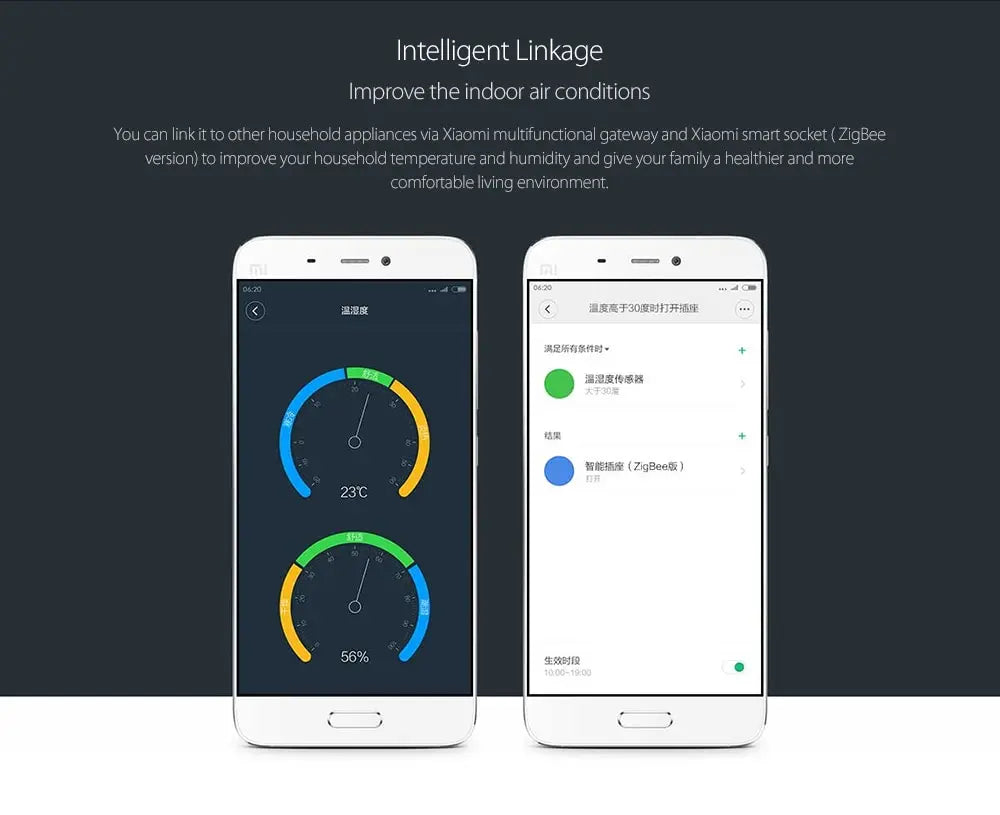 Aqara Mijia Qingping Temperature Humidity Sensor Smart Air Pressure Environment Control Zigbee Smart Home For Xiaomi APP Mi home