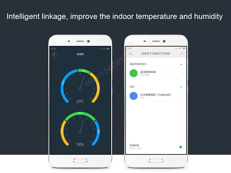 Aqara Mijia Qingping Temperature Humidity Sensor Smart Air Pressure Environment Control Zigbee Smart Home For Xiaomi APP Mi home