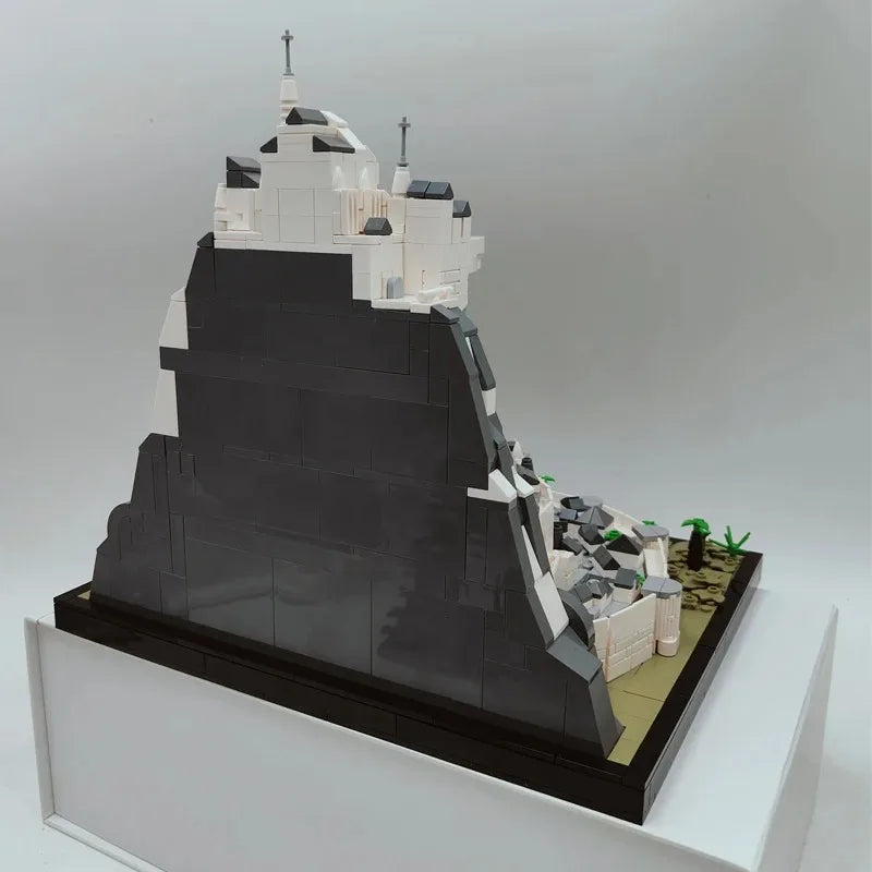 2211PCS Movie Rings Minas White City Tirith Building Blocks Street View Castle Modular Architecture Model  Puzzle Toys Kid Gifts