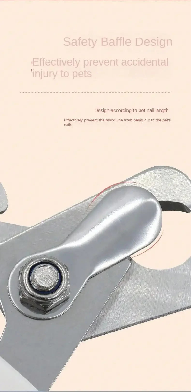 Pet Nail Clippers Set for Dogs And Cats - Pet Nail Trimmers And Scissors - Pet Living Essentials Kit