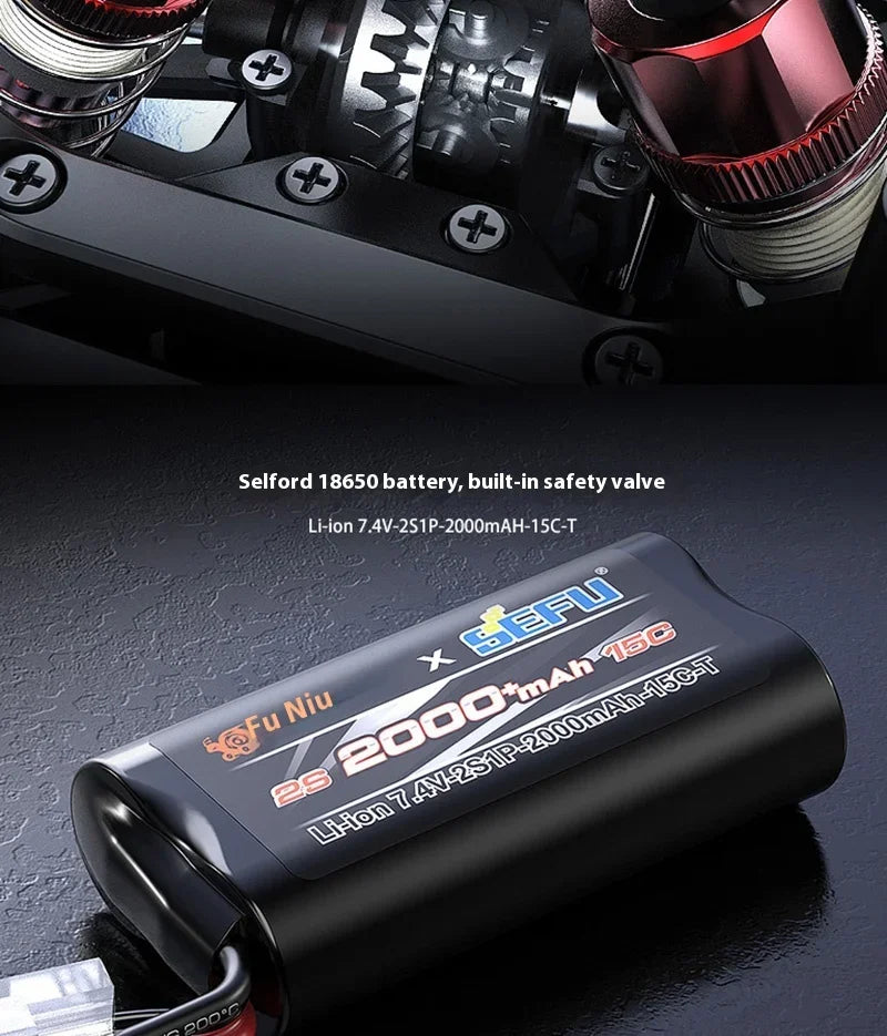1/14 MJX 14303 Rc Drift Car 2.4G High Speed Drift Rally Truck Hyper Go Brushless 4WD Off-Road RC Cars for Adults for Kids Toys