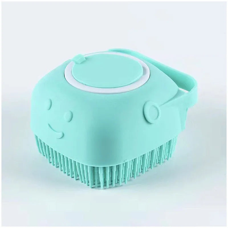 Pet Bath Brush Dog Massage Glove Cat Grooming Brush Essential Pet Supplies Bath Tool for Cats And Dogs
