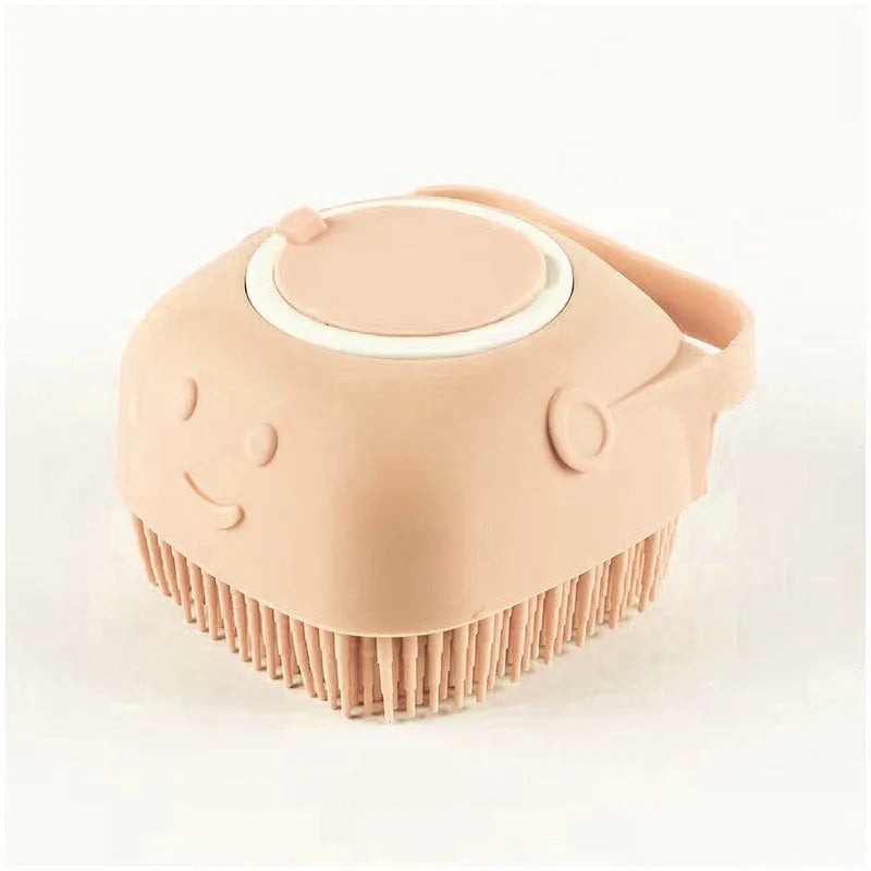Pet Bath Brush Dog Massage Glove Cat Grooming Brush Essential Pet Supplies Bath Tool for Cats And Dogs