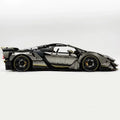 3392PCS Lamb One-Off Sports Car Building Blocks 1:8 Scale Speed Racing Vehicle Model Kit Assembly Toys for Boys Kid Collect Gift