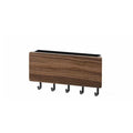 Wall Hanging Bamboo Key Hanger Holder Wall Organizer Rectangle Key Rack Hooks Coat Hooks Home Decoration Coat Hanger 2030