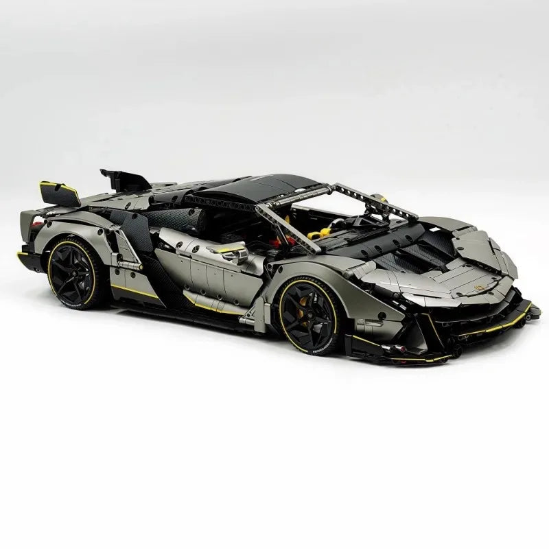 3392PCS Lamb One-Off Sports Car Building Blocks 1:8 Scale Speed Racing Vehicle Model Kit Assembly Toys for Boys Kid Collect Gift