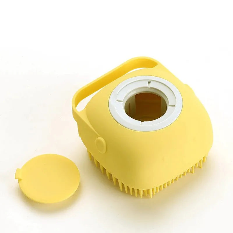 Pet Bath Brush Dog Massage Glove Cat Grooming Brush Essential Pet Supplies Bath Tool for Cats And Dogs