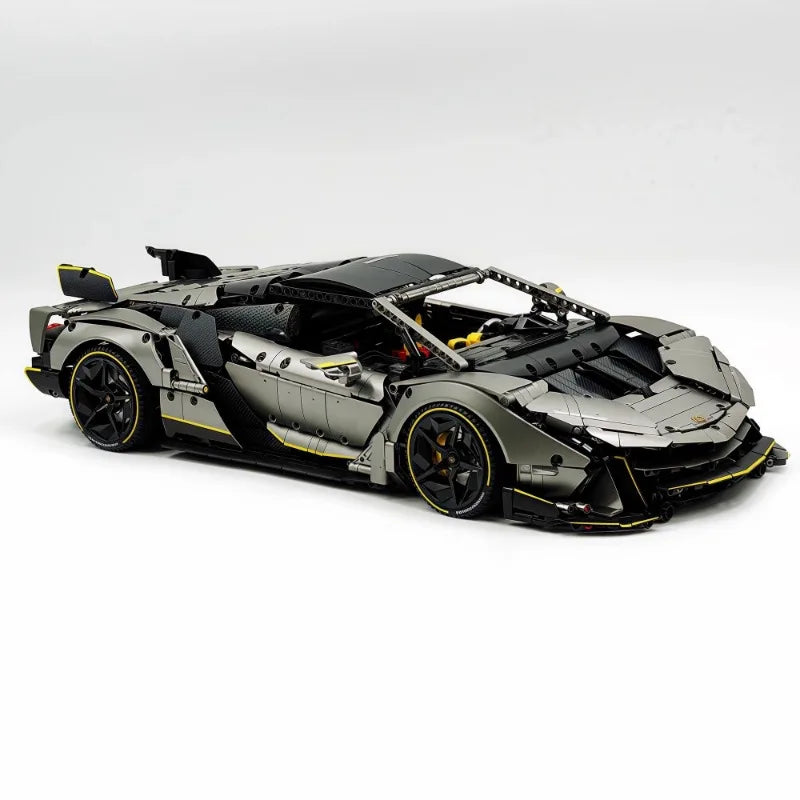 3392PCS Lamb One-Off Sports Car Building Blocks 1:8 Scale Speed Racing Vehicle Model Kit Assembly Toys for Boys Kid Collect Gift